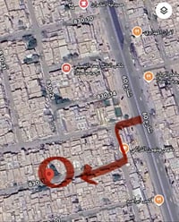 قطعة ارض مميزة بسعر مناسب قطعة ارض مساحة 224 الواجهة 11.2 متر النزل  2...