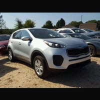 كيا سبورتج موديل 2017 رقم ميسان بأسمي وارد امريكي حادث باب خلفي