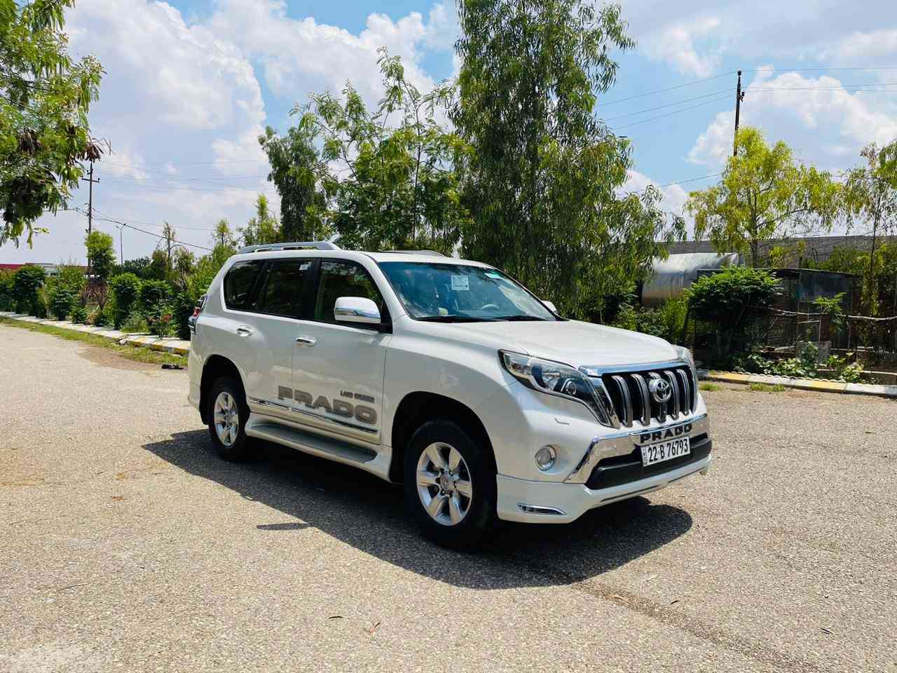 برادو ١٤ vx أعلى فئة مكفوللة كفالة عامة مكانها كركوك مكلف بالنشر السعرالمطلوب٣٣٠
***********
***********
