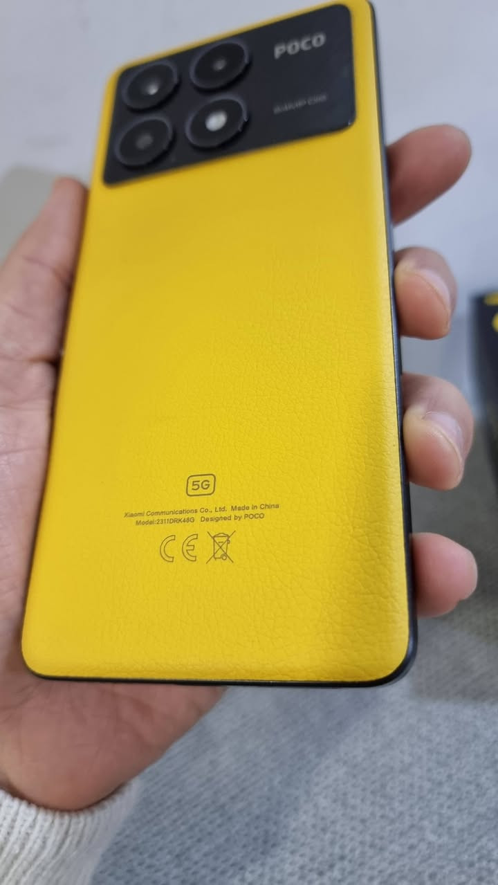 بوكو x6 pro 5g
ذاكرة 512
نظافة ١٠٠ بالمئة
اشتريته وتاركه وهسه اريد ابيعه ٣٠٠ وبي مجال للشراي
***********
