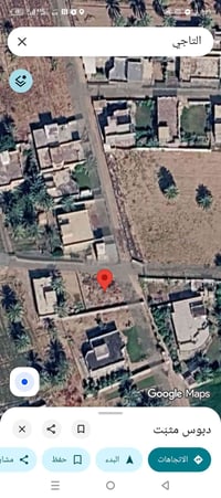 ورحمه الله وبركاته قطعة ارض للبيع مكان تاجي جرف الملح قرب جامع عثمان ا...