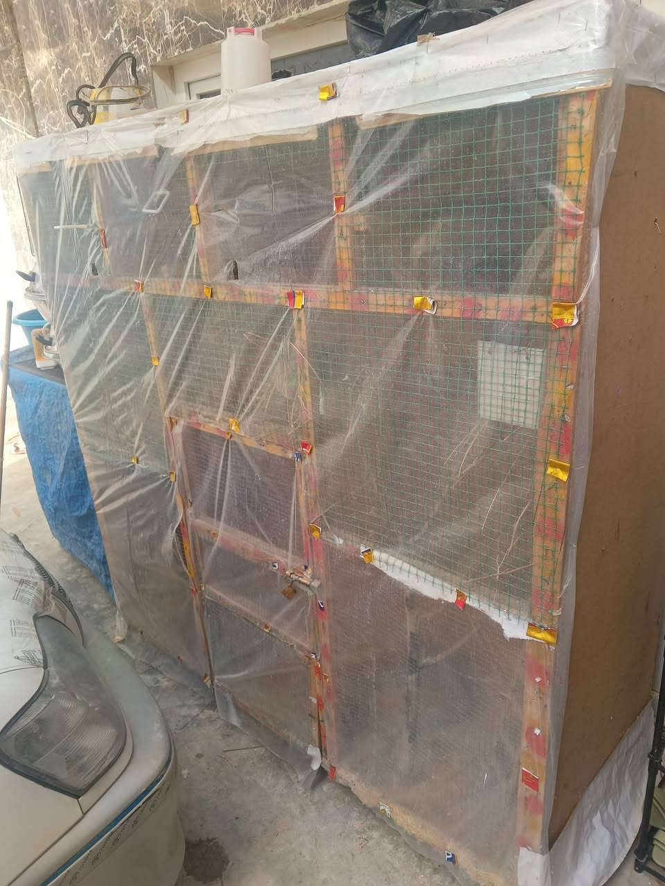 السلام عليكم
م ت اح 
قفص او محميه 
واجهيا مترين طول مترين عرض متر )) رايده  (( 50 ))


**إذا كنت صاحب هذا الإعلان وتريد حذفه لأي سبب، رجاءا أرسل رسالة إلى الدعم الفني**