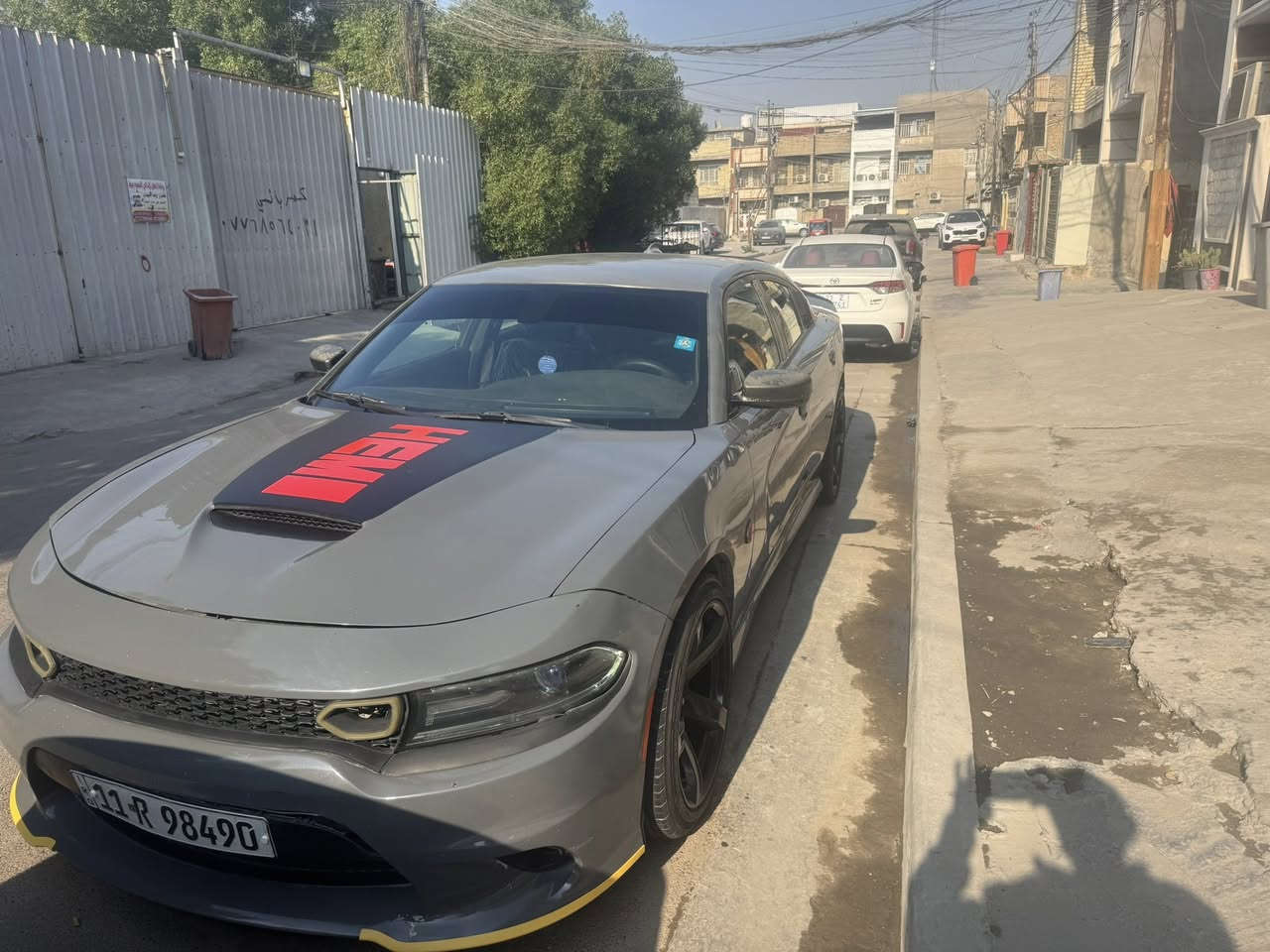 سلام عليكم جارجر هيمي
موديل٢٠١٨
محرك ٨ سندر
حجم المحرك ٥٧٠٠
الحادث ماله في امريكا حرق 
ومعمره في امريكا 
السيارة باسمي
رقم بغداد 
السعر ١٩٠ وبيه مجال
العنوان بغداد شارع فلسطين 
‏***********
