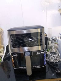 قلاية هوائية ماركة سلفر كرست جديدة أستعمال شهر  السعر 75 غسالة للبيع م...