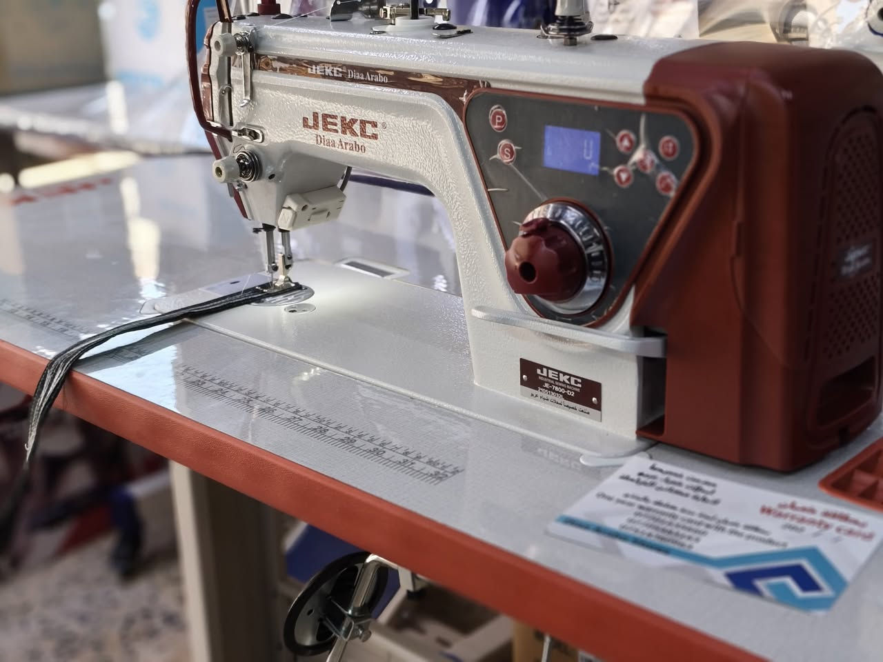 نماذج مختلفه من مجموعة إنتاج شركة JEKC
الوكاله الوحيده بالعراق لماركة JEKC
والاولى بمدينه الموصل ✅
ضياء عربو لتجارة مكائن الخياطة
كل المنتجات تكون بضمان شامل لمدة سنه كامله ✅
مكائن خياطه تكل بجميع الموديلات 
مكائن أوفر بجميع الموديلات
مكائن تطريز وحياكه
مكائن اختصاص دوشمه وجوادر
مكابس حراريه بكافةَ الاحجام
مكابس للحلقات والدكم الكتروني
مقصات كهربائيه بكافة الاحجام
أوتي حراري نورفا صناعي
الاستفسار واتساب
***********
