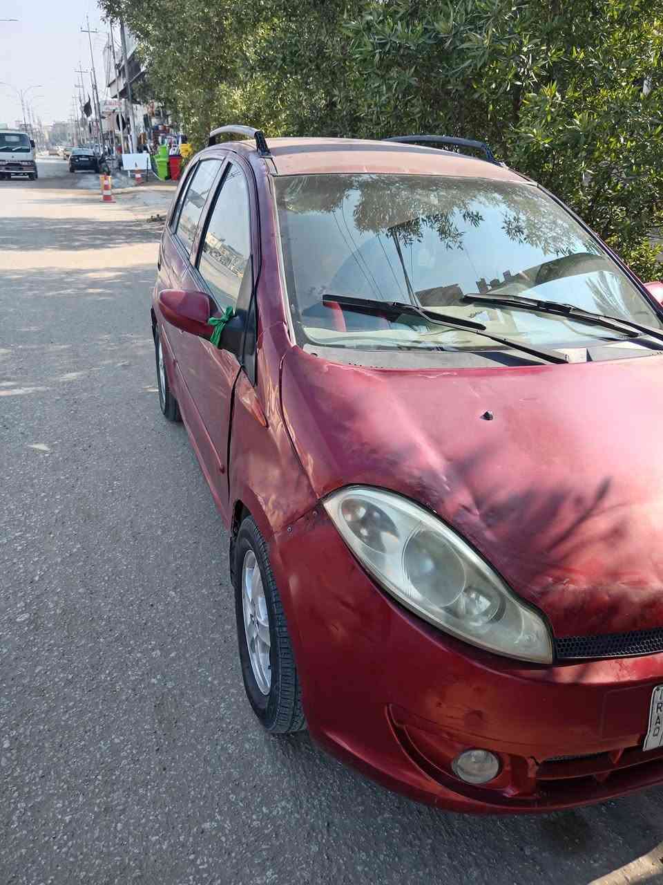 السلام عليكم شيري a1 موديل   2012  مكينه وكير  نظاف لا تنقيص ولا تبخير تخم تايرجديد  شغال كهربائيات كلها شغاله  دواخل نضيفه رقم نجف تحويل ثاني يوم سياره  عارضها ب 30$ بيها مجال مكاني كربلاء ***********
