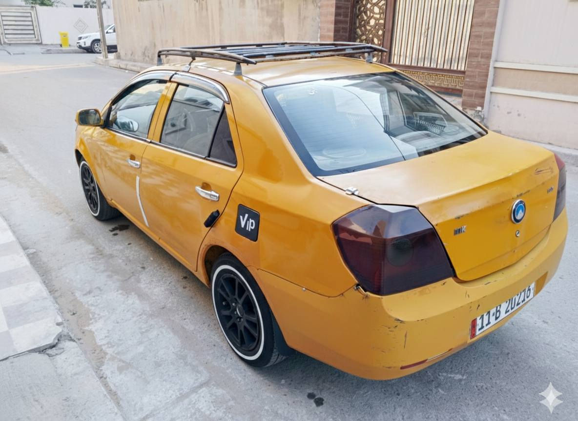 السلام عليكم اخوان جيلي ام كي 2012 بسمي مصفره هيئه وغرامات كير ومحرك كورلا اوتوماتيك السياره تخم تاير شاده جديد صدر امامي خلفي مال گولف  مشط ستيرن درايم شفتات باتري شاشه تخم سماعات النترا كير ومحرك جدد كهربائيات كلها شغاله تبريد شغال سياره خير من الله جاهزه من كل النواحي للاستفسار 
***********
***********
السعر 35 وبيها مجال بسيط
مكاني فلوجه
