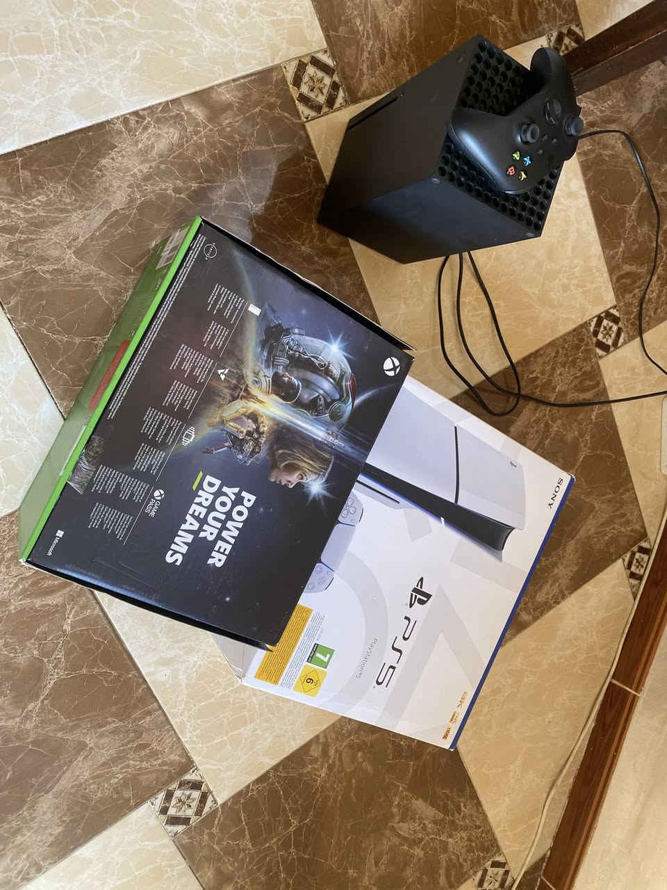 3HABAT PS5 SLIM OU 2 HABAT XBOX SERIS X


**إذا كنت صاحب هذا الإعلان وتريد حذفه لأي سبب، رجاءا أرسل رسالة إلى الدعم الفني**