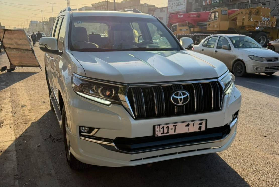 برادو 2018 ساز TX.L
مكفوله كفاله عامه رقم بغداد  
ماشيه ١٠٠
المواصفات 
سلايت 
بصمه 
دبل تانكي 
٣قطع تبريد 
٧راكب 
حساسات 
كامره
مكانه بغداد زيونه 
للاتصال***********
