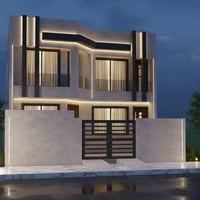 واجهة سكنية • عرض ١٠م • كربلاء