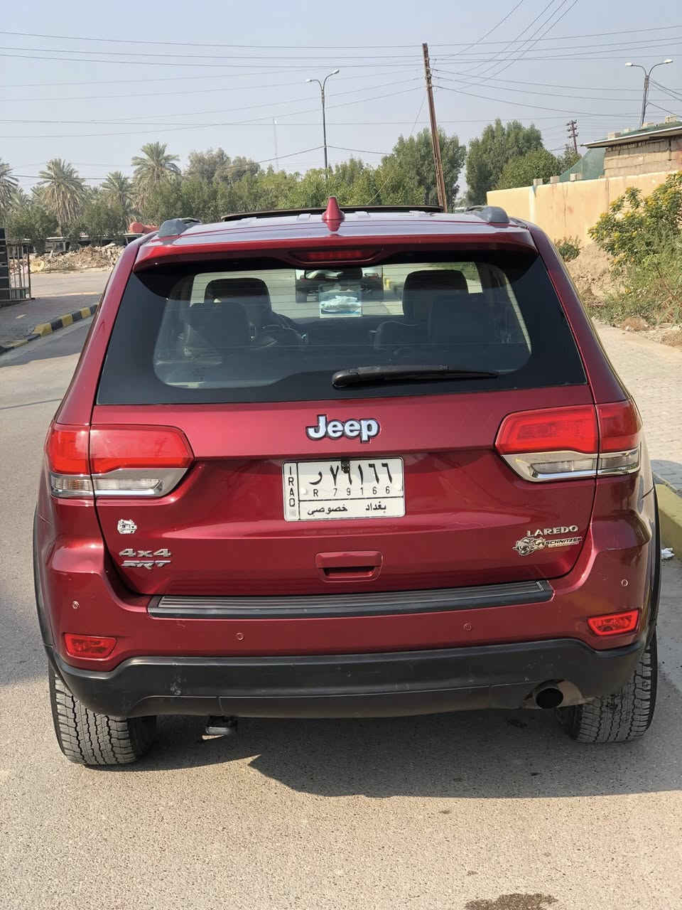 للبيع
جيب لاريدو موديل ٢٠١٤ وارد خليجي 
رقم بغداد محرك ٦ سلندر 
فول موصفات 
سياره مكفوله من الحادث فقط شخط بالبابتين الصفحه اليمنه صاربيها صبغ من النص وجوه سياره جاهزه للاخير جديده 
#السعر ١٩٤ وبيها مجال 
مكاني المحموديه 
للستفسار ***********
