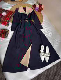 مانتوا رسمي • هوريم دابل تركي • مقاسات ٣٨-٤٨