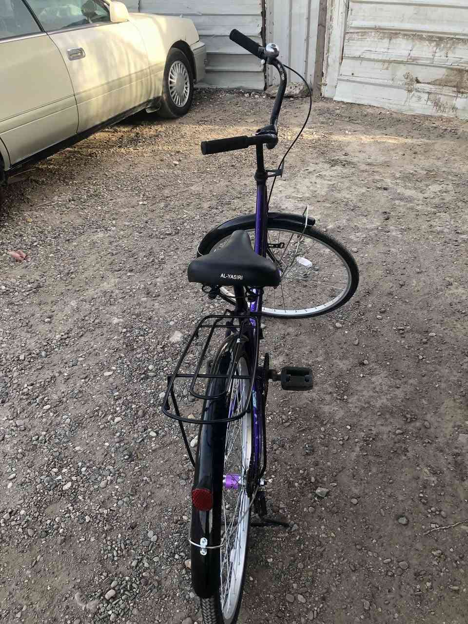 بايسكل بناتي حجم ٢٦ للبيع
نقصة بس بس صينية وبريك امامي فقط 
ويخبل البايسكل مكاني بغداد حي العامل السعر 100 وبي مجال 
واتساب ورصيد ***********
