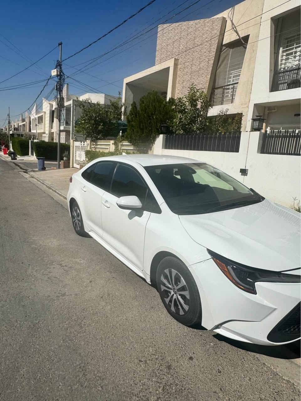 كورلا 2022 هايبرد 
ياباني وارد امريكي
رقم اربيل لون ابيض
ماشيه 66 الف
تحكم ستيرن نظام ايكو ، نورمل ، سبورت
تحديد مسار  + قيادة ذاتيه + تحديد سرعة
رادار امامي وجانبي
اوتو هولد
سايد بريك بصمه 
***********
السيارة بأسمي بغداد, العراق
