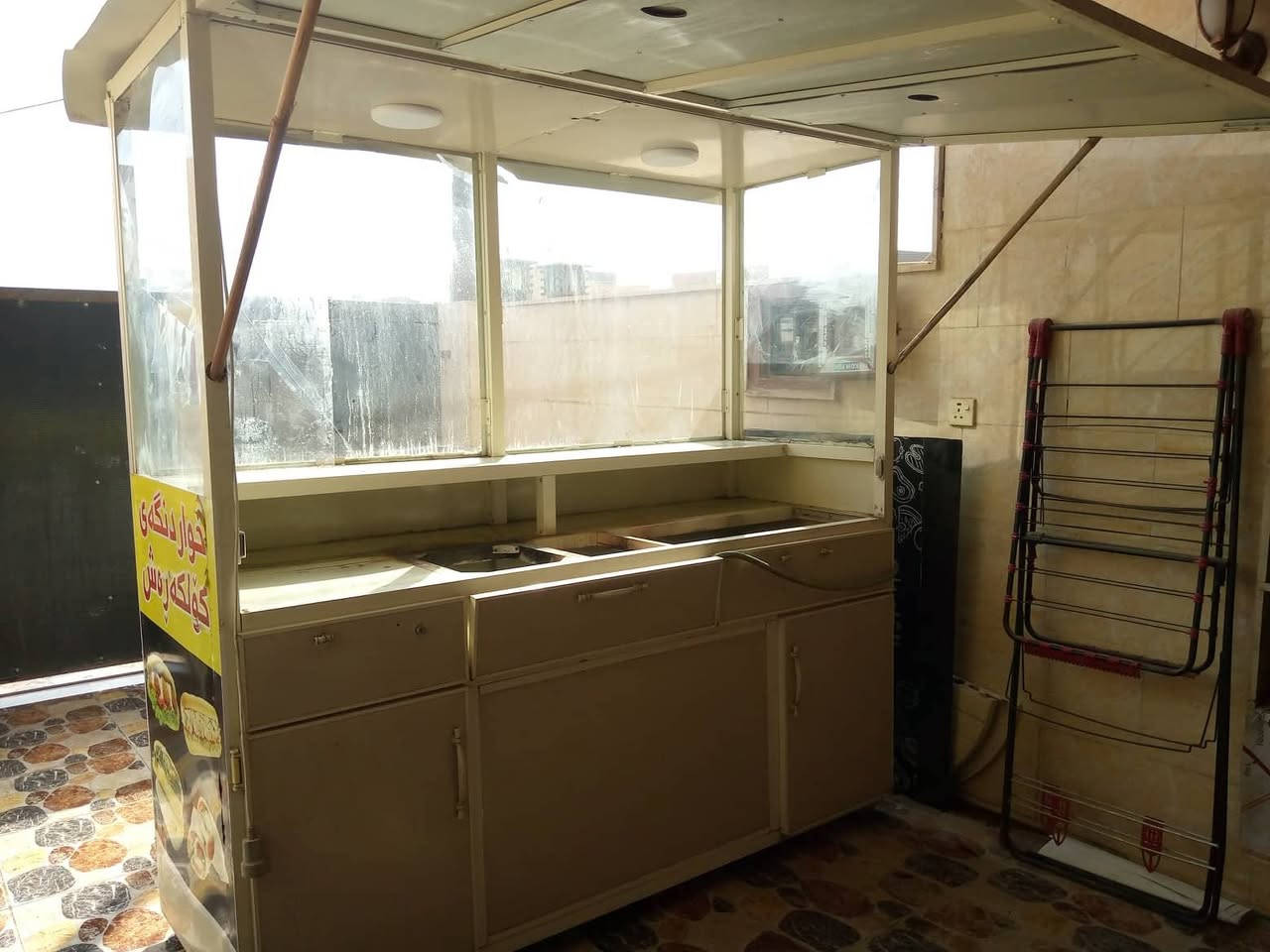 اسلام عليكم
رمضان كريم علينا وعليكم.
للبيع
عربانه لفات
المنيوم
عباره عن كشك مطعم مصغر
كامله.
شغل درجه اولى
للبيع
السعر
٤٠٠ الف
مكاني أربيل
للتواصل
***********
او ع الخاص
