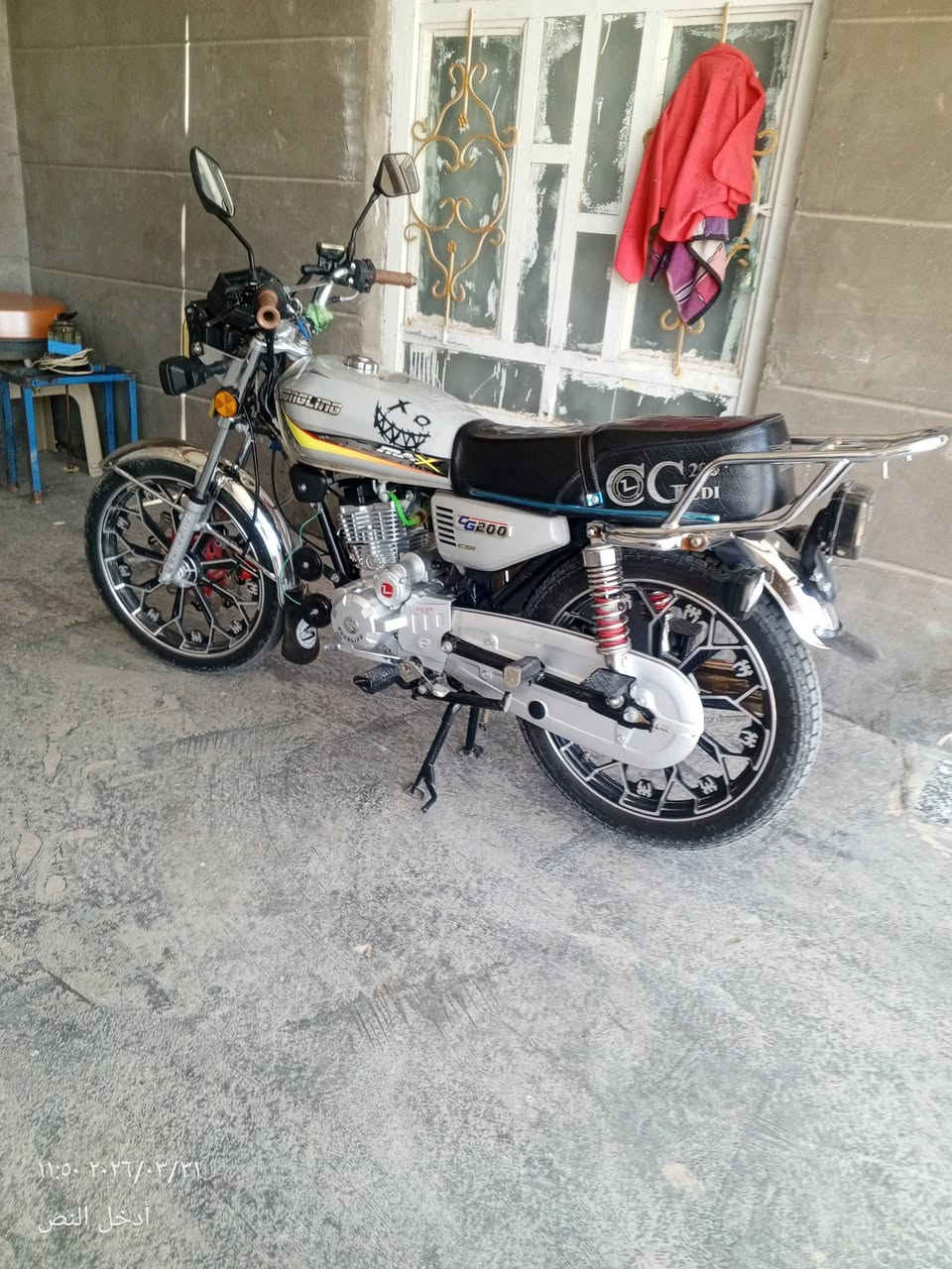 السلام عليكم ورحمه الله وبركاته
دراجه سيفان 25مكفوله من الشخط مكينه 200
دراجه مال جناي أوراق أصولي كهربيات كله شغاله وياه بصمتين الاستفسار ع رقم اتصل وبيك خير وتدلل بي واتساب الرقم ***********
