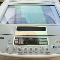 LG • مستخدمه ٨ أشهر • غسيل وتجفيف