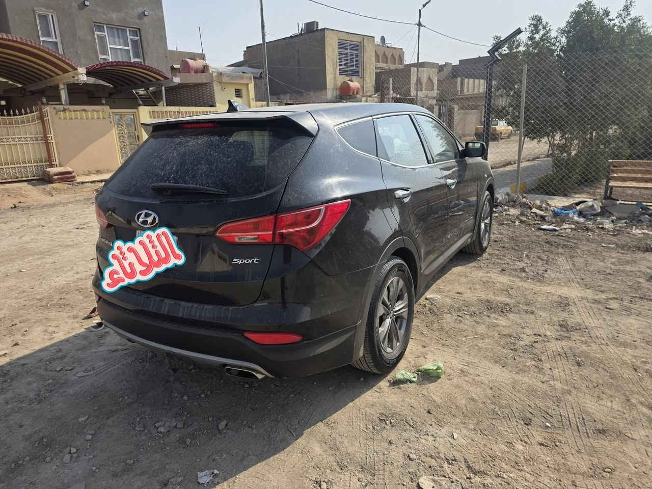 سنتافي 16 وارد امريكي سياره جديده رقم قادسيه بأسمي بيه الچاملغ الأمامي فقط صبغ
***********
