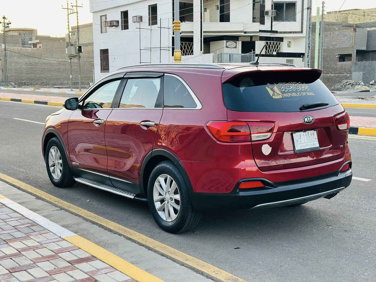 سورنتو مديل 2017 وارد امريكي كفاله من الحادث ول صور ضمن المنشور بيه صبغ بنيد وربع الجاملغ الخلفي بدون ضربه شرط
السعرر (172) للاستفسار ***********
مواصفات 6 سلندر 7 راكب انضمه قياده داخل بيجي جلد منضومه زنون كير ومكينه مكفولات تخم تاير وحداديه جاهزه سياره كلشي بيه جاهز وما بيه نقص مكان السياره كربلاء
