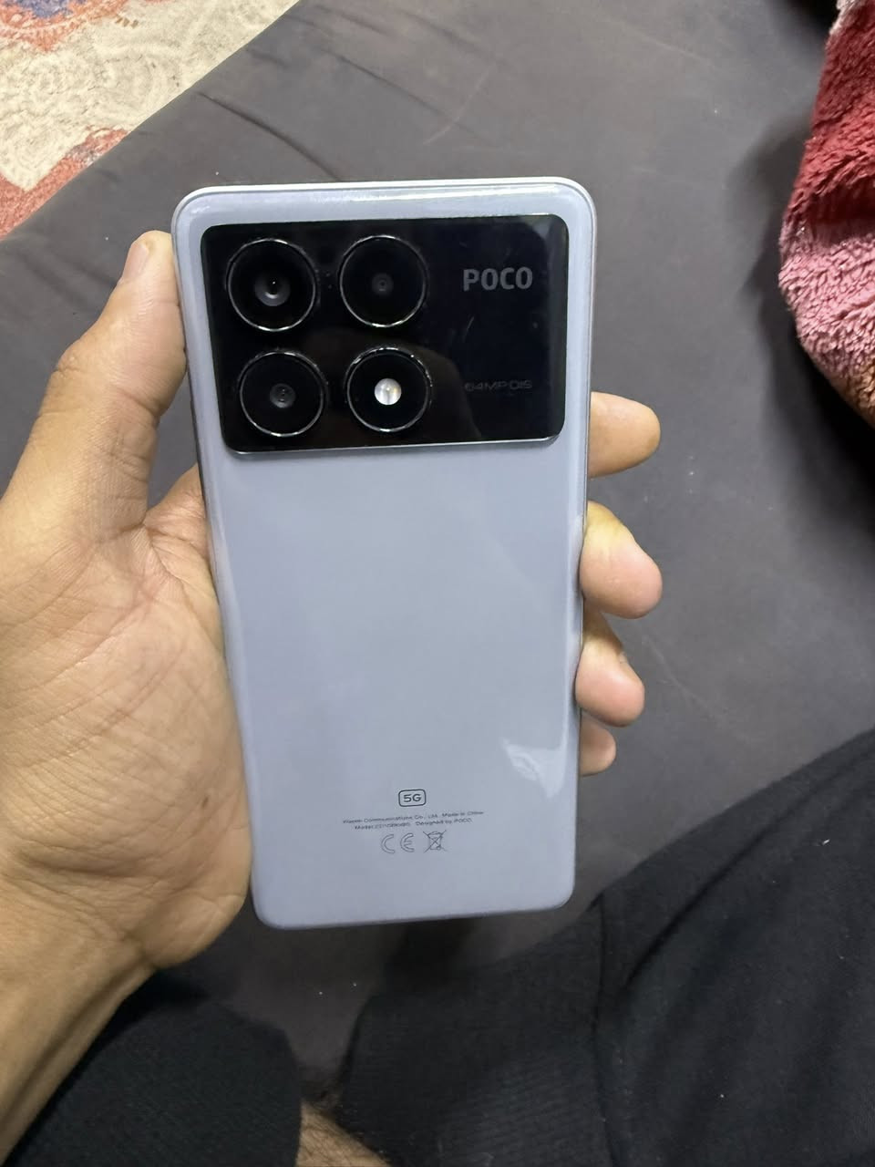 جهاز بوكو x6 pro سعر الجهاز 250 وبيه مجال كلش بسيط للشراي
جهاز نضيف وحلو هاي كدامكم  بلصوره ذاكره 512  
ببجي 120فريم مكاني البصره العشار ملاحضه الجهاز ما وياه كرتون  بس الجهاز وحافضه ماته


**إذا كنت صاحب هذا الإعلان وتريد حذفه لأي سبب، رجاءا أرسل رسالة إلى الدعم الفني**