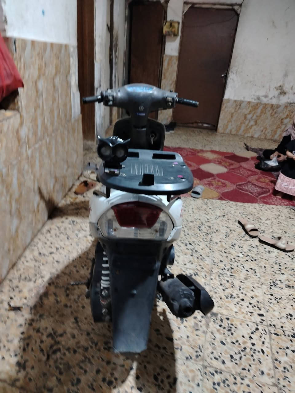للبيع شغاله مشيهه حلو فقط سلف وتاير خلفي واير عداد سرعة محرك مفتوح السعر ٣٥٠ الأصمعي ***********
