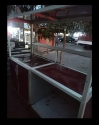 معدات كافتيريا • عربانة حديد • طباخ