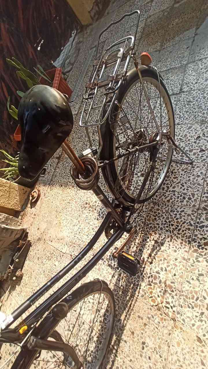 السلام عليكم بايسكل سياحي حجم 26 لون نفطي صدفي الجسد نضيف كلش حلو ناقصه تيوب وتكبين تاير ورا وزنجيل  فقط سعره 100 بي مجال بسيط عنواني القبله شارع المدارس
***********
