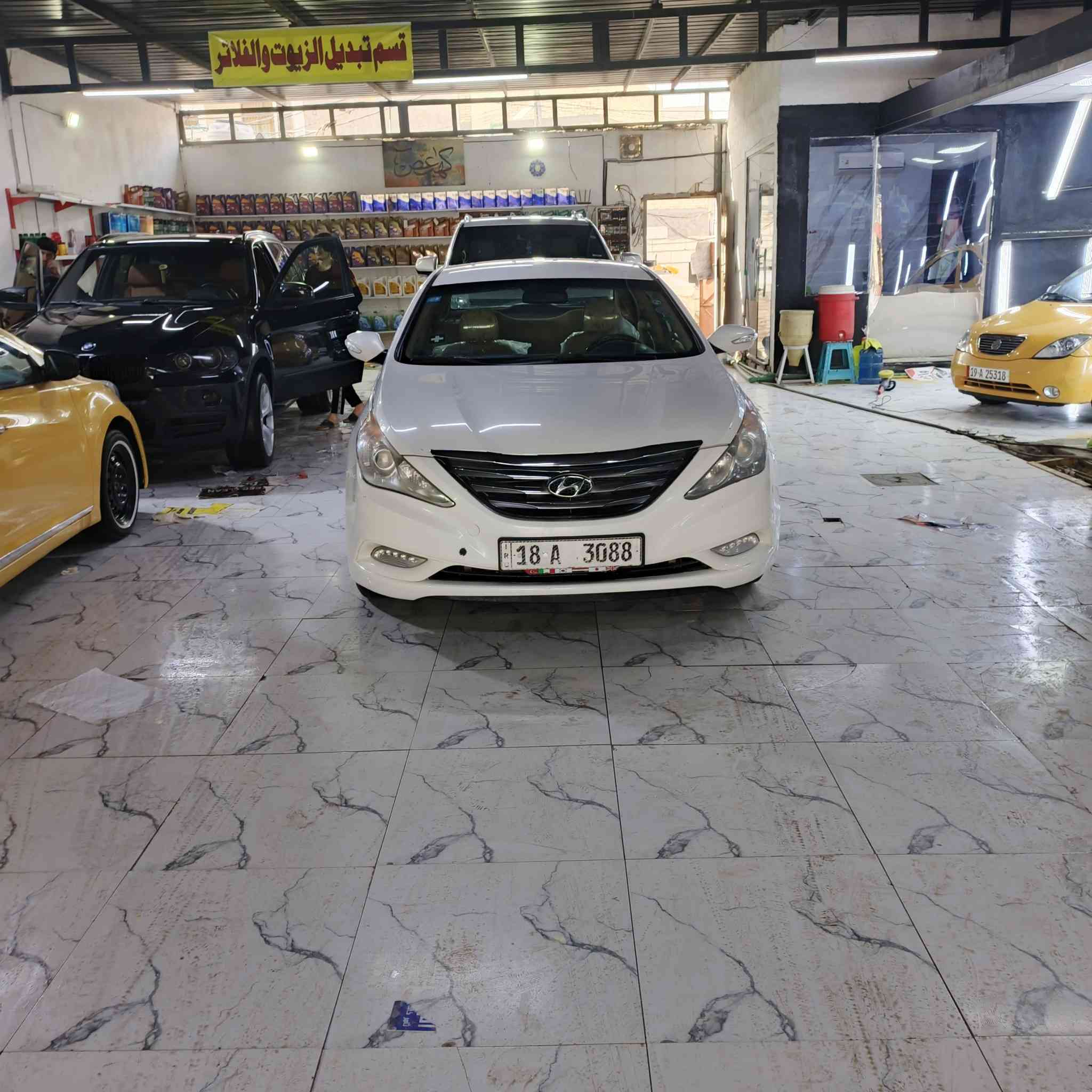 سوناتا ٢٠١١خليجي قطعتين تبديل بدون أي ضرر دواخل سليمه مكينة ٢٤٠٠دوش كير أوتو ٦ نمر سيارة جاهزة من كل نواحي كير مكينة تبريد حداديه مكان السيارة كربلاء 
***********
***********
