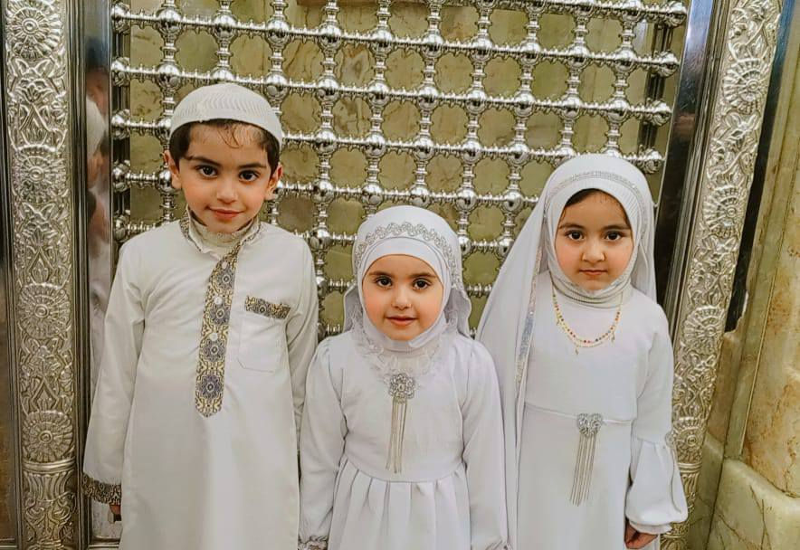 روضة جنات الغدير في حضرة الإمامين (ع)
بمناسبة ولادة الإمام الحُجّة (عج)، تشرفت روضتنا بزيارة مباركة تضمّنت:
♥️ الزيارة والدعاء.      🥰 محاضرة تربوية.      🌹جولة في المتحف مع درسٍ تاريخي وقرآني هادف👍.
#جنّات #الغدير…حيث العطاء، والتعليم المختلف، وبناء القيم منذ الصغر 🤍
🔴 بغداد – حي النصر الأولى – شارع المستوصف 📞 ***********.
