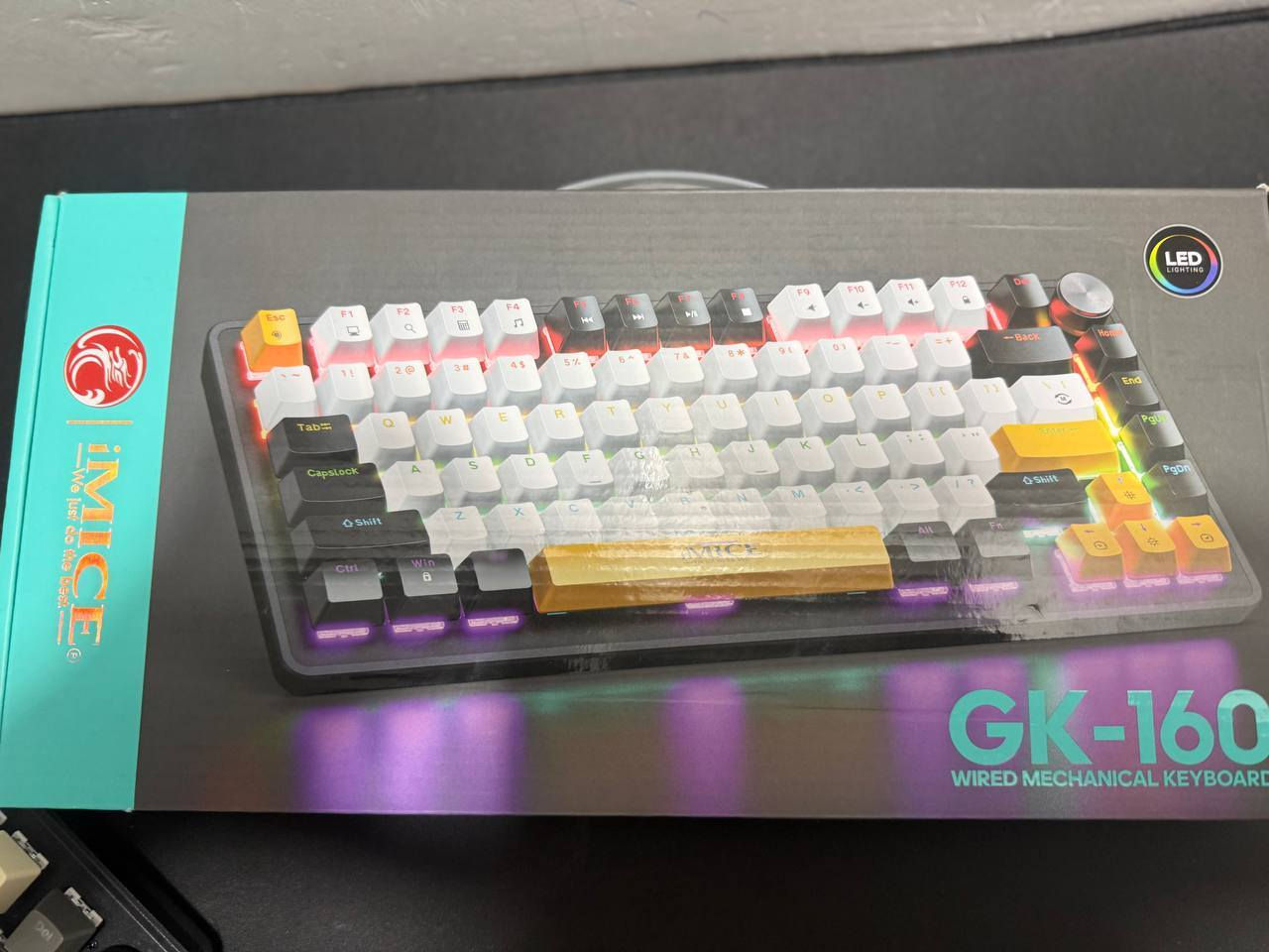 السلام عليكم متوفر كيبورد ميكانيكي  من شركة imlce
وبسعر فقط 50 الف والتوصيل مجاني في جميع انحاء العراق 🚛
للااستفسار راسلني خاص


**إذا كنت صاحب هذا الإعلان وتريد حذفه لأي سبب، رجاءا أرسل رسالة إلى الدعم الفني**