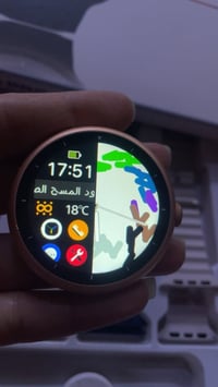 ساعه للبيع سعره 25بيهه مجال وياهه سبعه سيوره جلد  وكتان مكاني بغداد 07...