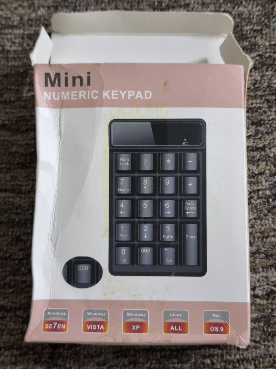 ميني كيبورد للرقام USB سعر 20 مع توصيل وبي مجال بصيط


**إذا كنت صاحب هذا الإعلان وتريد حذفه لأي سبب، رجاءا أرسل رسالة إلى الدعم الفني**