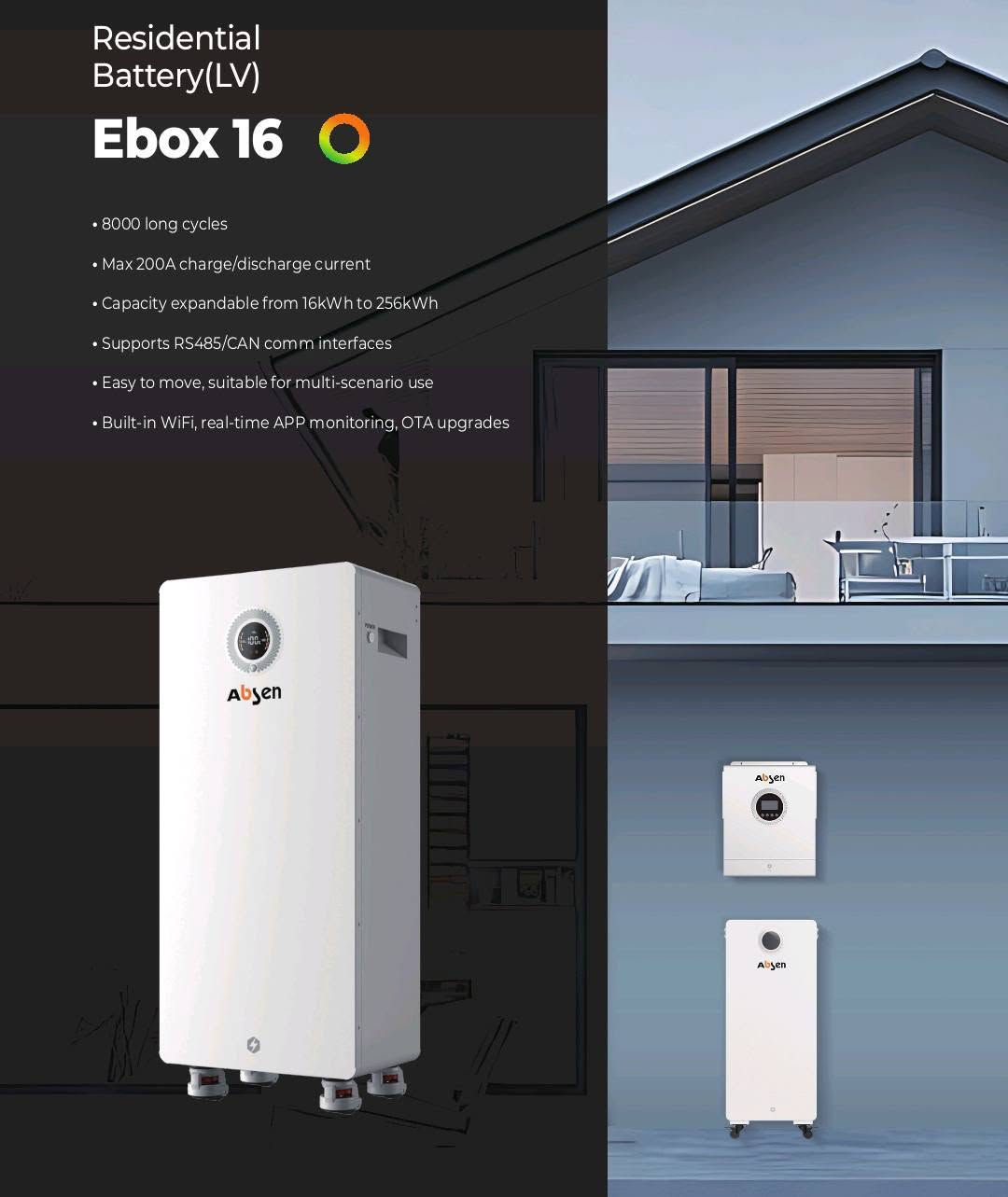 توفرت بطاريات
Ebox 
بسعة 16kwh 
بعمر يصل الى 8000 دورة 
بضمان يصل الى 10 سنوات
 5 سنوات استبدال و 5 سنوات صيانة 
شركة اعمدة الطاقة 
***********
