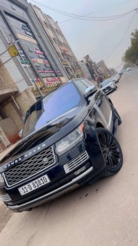 رانج روفر فوك موديل 2016 رقم بغداد ب اسمي سنويه وهزه جديد مكينه V8 سوب...