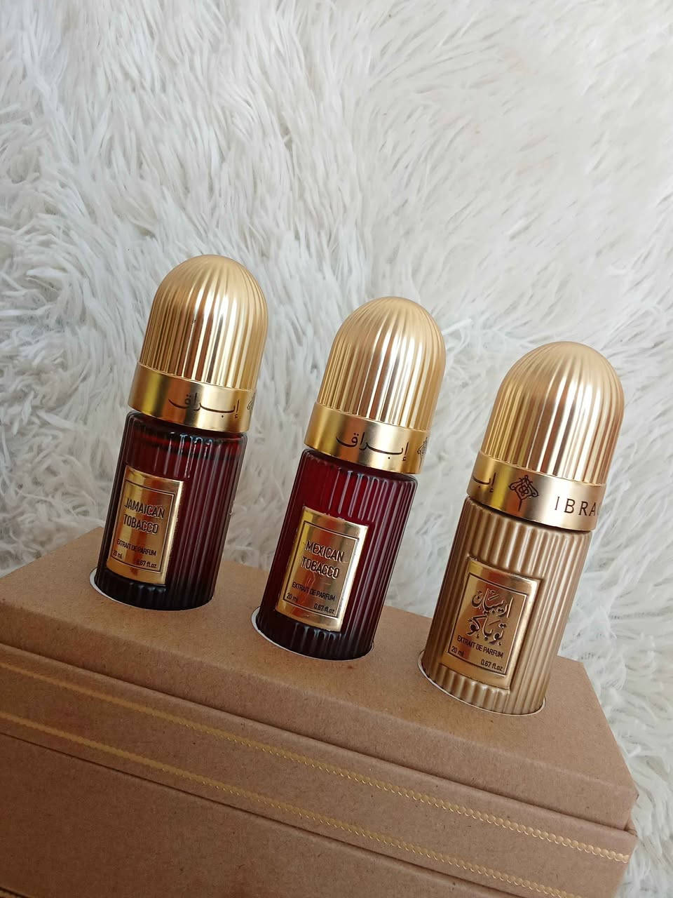 عطور فخمة من مجموعة التبغ 🔥
ثبات عالي وفوحان واضح يدوم لساعات طويلة.
المتوفر:
• Jamaican Tobacco
• Mexican Tobacco
• Tobacco Collection
حجم العطر: 20 مل
مناسب للرجال والنساء ✨
السعر مناسب جداً 💰
توصيل لكل المحافظات 🚚
للحجز راسلنا خاص الآن 📩 كركوك, العراق


**إذا كنت صاحب هذا الإعلان وتريد حذفه لأي سبب، رجاءا أرسل رسالة إلى الدعم الفني**