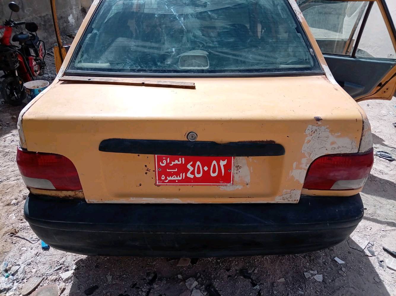 سنويه تنتهي 2028 رقم ماشي بيه بس باقي على استلام كل موجود شغاله مكاني شط العرب *********** وتساب فقط ماسنجر تعليق ماارد......السعر.....1300.. مستعجل على بيعه شغاله  باتري دهن جدد تبريد شغال سبير ويا. جك  