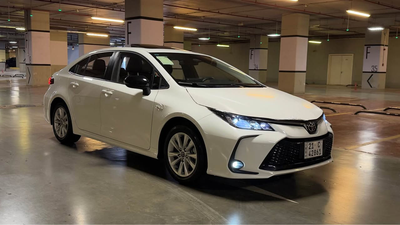 کرۆلا Corolla شکل خلیجی سینی 
مۆدێل ٢٠٢٤ 
١٤ هەزار ڕۆشتووە 
زۆر پاک و جوان 
خۆم بە سفری کڕیومە 
بەناوی خۆمەوەیە 
سەنەوی هەتا ٢٠٣٠ 
فول مواسەفات 
بێ بۆیاخ و بێ دەعم 
گاعی و ناو سنوقی ئەسڵیم بۆ کریوە 
گاعیەکانی شەریکەی هەڵنەپچڕاوە 
نرخی ١٦٢ وەرەقە 
شوێن سلێمانی
*********** السليمانية, العراق
