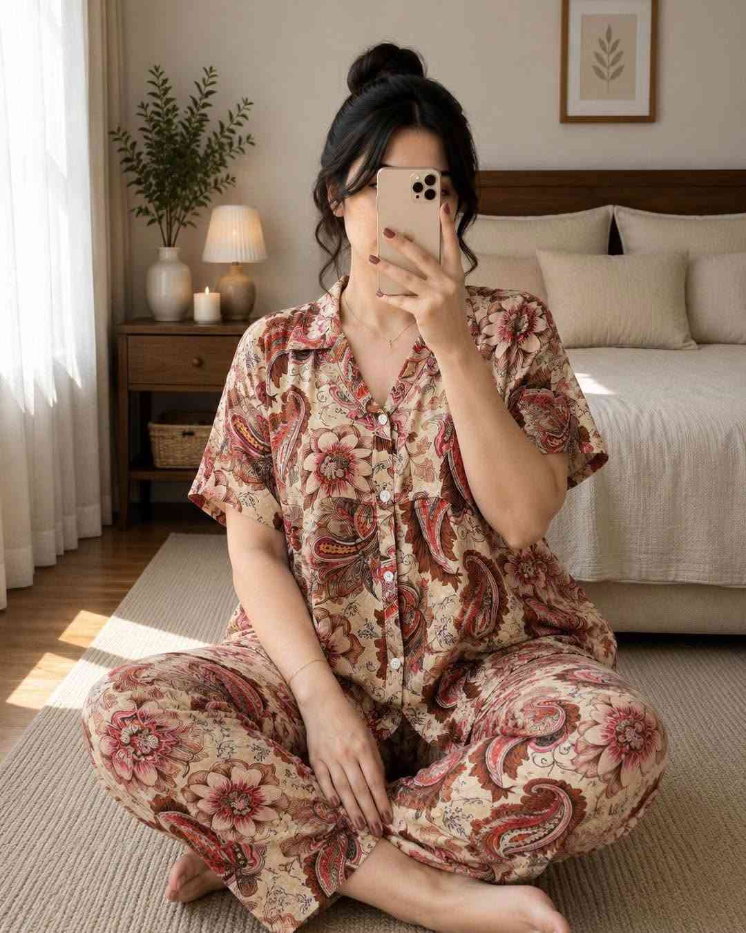 ✨ خامة كشمير ناعمة ومريحة
💰 السعر 15 ألف
القياس / فري سايز

📏 يلبس لحد وزن 75 كيلو
🌸 قماش مريح وخفيف وراقي باللبس
💖 موديل ناعم يجنن للبيت والاستقبال

سارعي بالحجز قبل النفاذ 🤍


**إذا كنت صاحب هذا الإعلان وتريد حذفه لأي سبب، رجاءا أرسل رسالة إلى الدعم الفني**