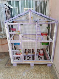 قفص • ارتفاع ١٫٥م • واجهة ١٫٢م