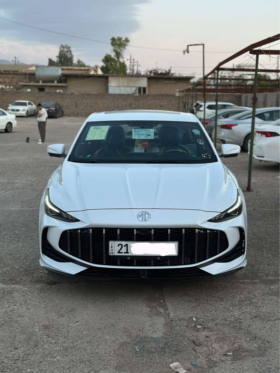 Mg gt 2025 ful ful ✅🧿
بۆیاخ تەنک 
٩٠٠٠ کیلۆمەتر ڕۆشتووە 
کامل کەمالیات 
سلاید
شاشە گەورە
لیدی بەرگە دەرگا و داشبولی بۆ دانراوە 
١ سەرە پەنجە قوپاوی بچوکی هەیە 
بۆیاخ و سارد و کارتی نیە 
نمووونە زۆر پاک و تازەو بێ عەیب 
ڕۆنی تازە و کامل سێرڤس دیلکۆشی نیە 
١٢٤ گەڵا قفڵ قفڵ قفڵیتی بێ مەعمەلە 
*********** السليمانية, العراق
