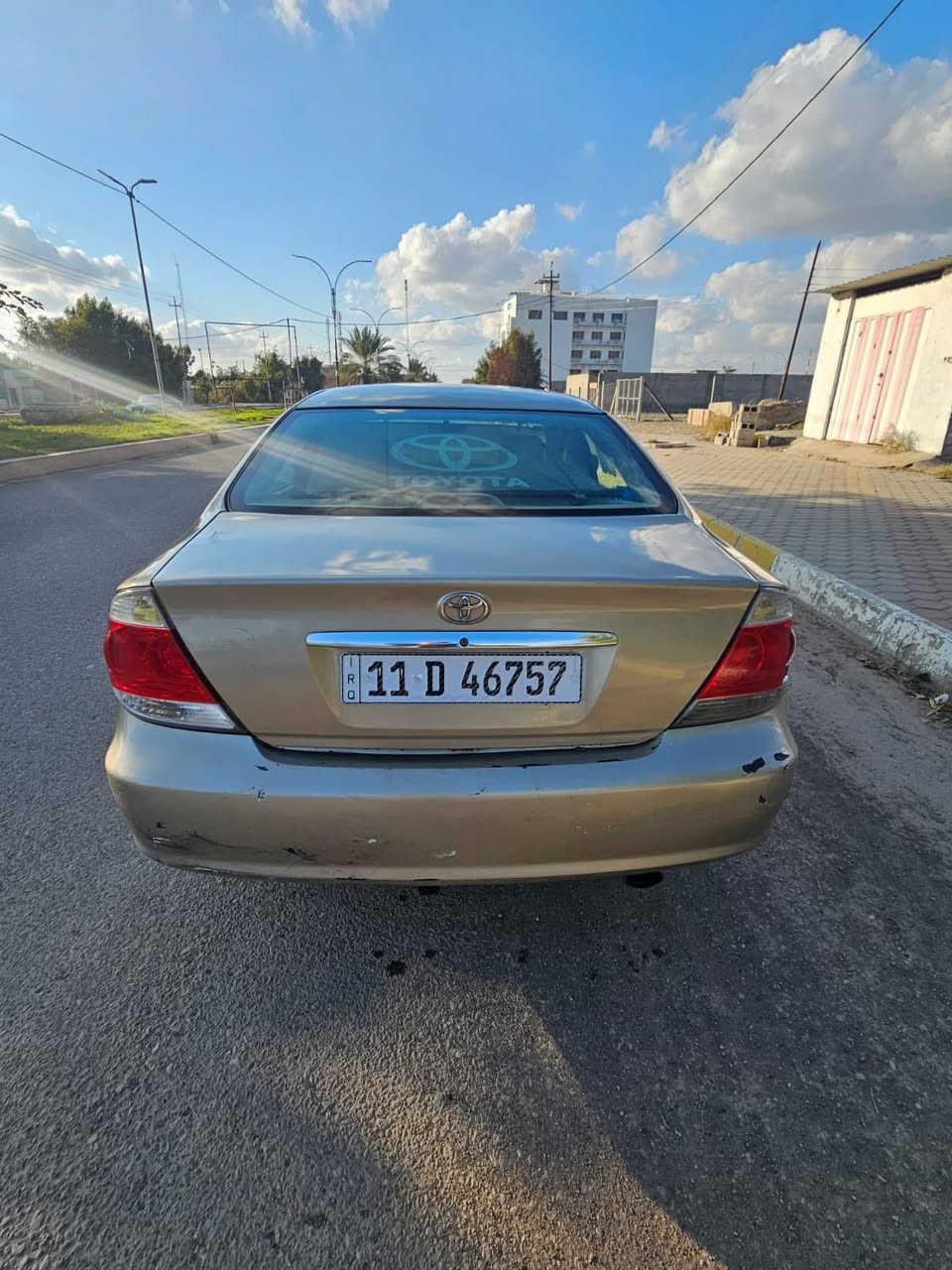 كامري 2006 مكينه 4سلندر رقم بغداد دولي سنويه لل28 صدر تايرات كير مكينه كفاله  صبغ عام تبريد الراديتر الامامي نقص  ب80 وبيها مجال 
عنوان صلاح الدين بلد ***********
