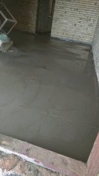 كادر متفرغ • صب خرسانة • تنضيف