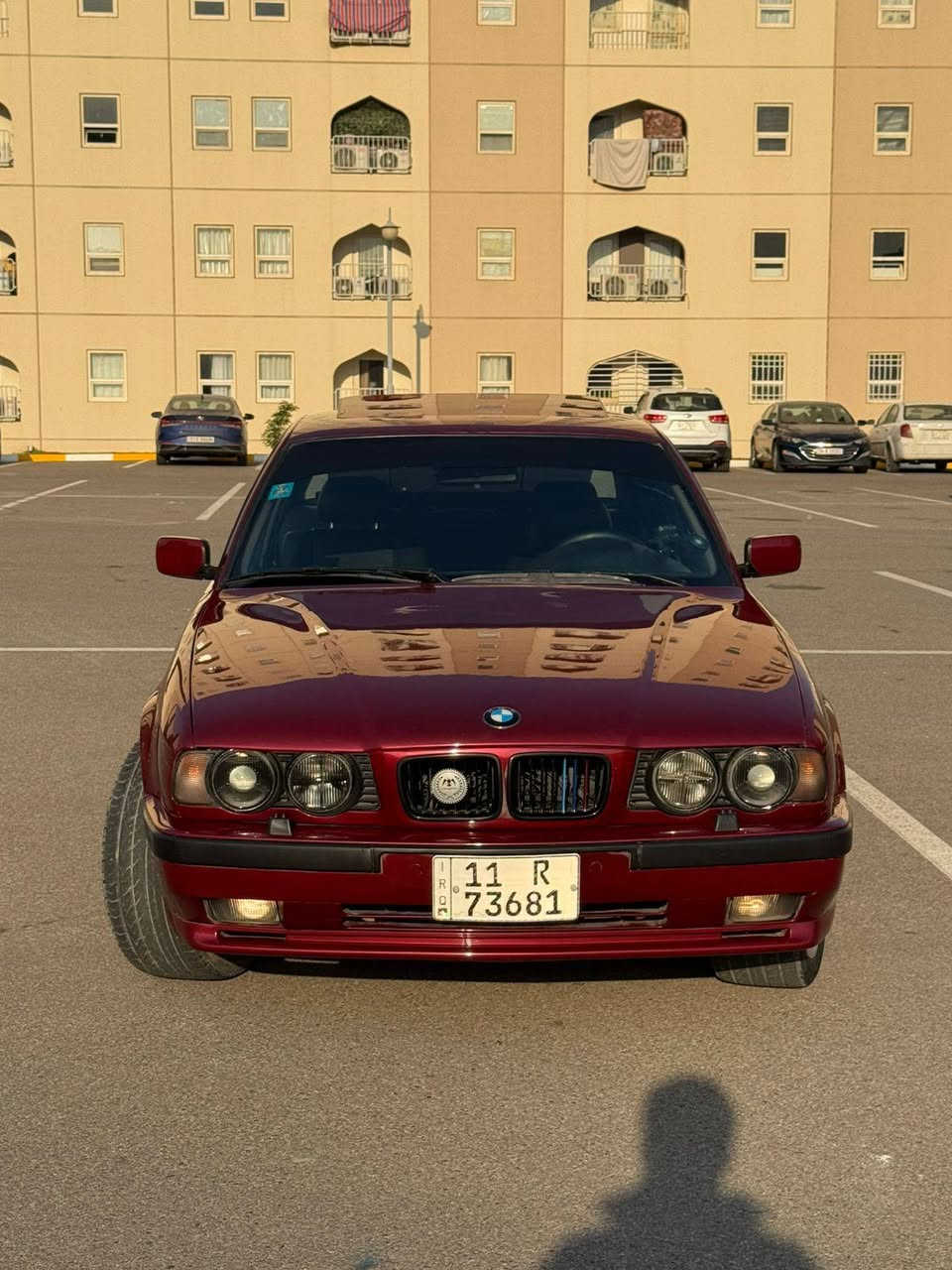 بي ام 525 مسكر موديل 92  رقم بغداد باسمي رقم انگليزي بجم عريض كشنات كهرباء دبل ايرباك داخل صاج اسود تنته سوده ديل جكمجه سلايت شغال مري منفصل مكينه كير جديد صدر امامي جديدد
دعاميات m 
ويل m 
دوس m 
بگلايت دخاني 
تبريد شغال 
بيع فقط 
مكان السياره بغداد جسر ديالى الجديد
***********
