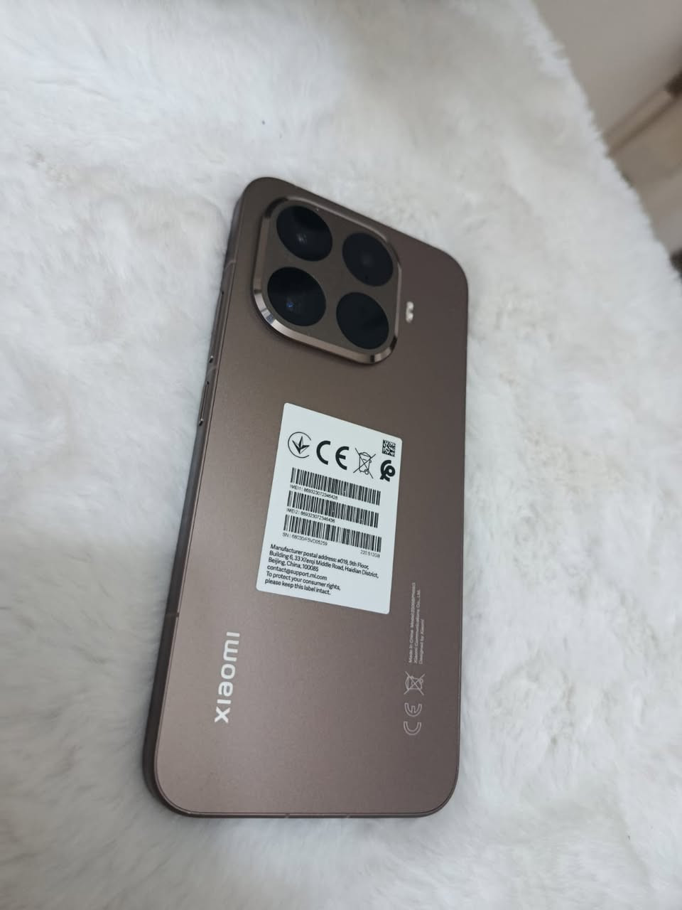 للبيع
Xiaomi 15T Pro Mocha Gold
شاومي 15 تي برو لون موكا الذهبي

12GB RAM 512GB ROM /
ذاكرة عشوائية 12 جيجابايت وذاكرة تخزين 512 جيجابايت
الموبايل نضافة 100%100 كلش نضيف
تجي تاخذة من باب البيت 
ملاحظة اللزكة الي عليه متفطرة من وحدهة لان مو اصلية يعني لا واكع ولا شي 
مكاني /البلديات /شارع الكنيسة 
السعر 815 الف


**إذا كنت صاحب هذا الإعلان وتريد حذفه لأي سبب، رجاءا أرسل رسالة إلى الدعم الفني**