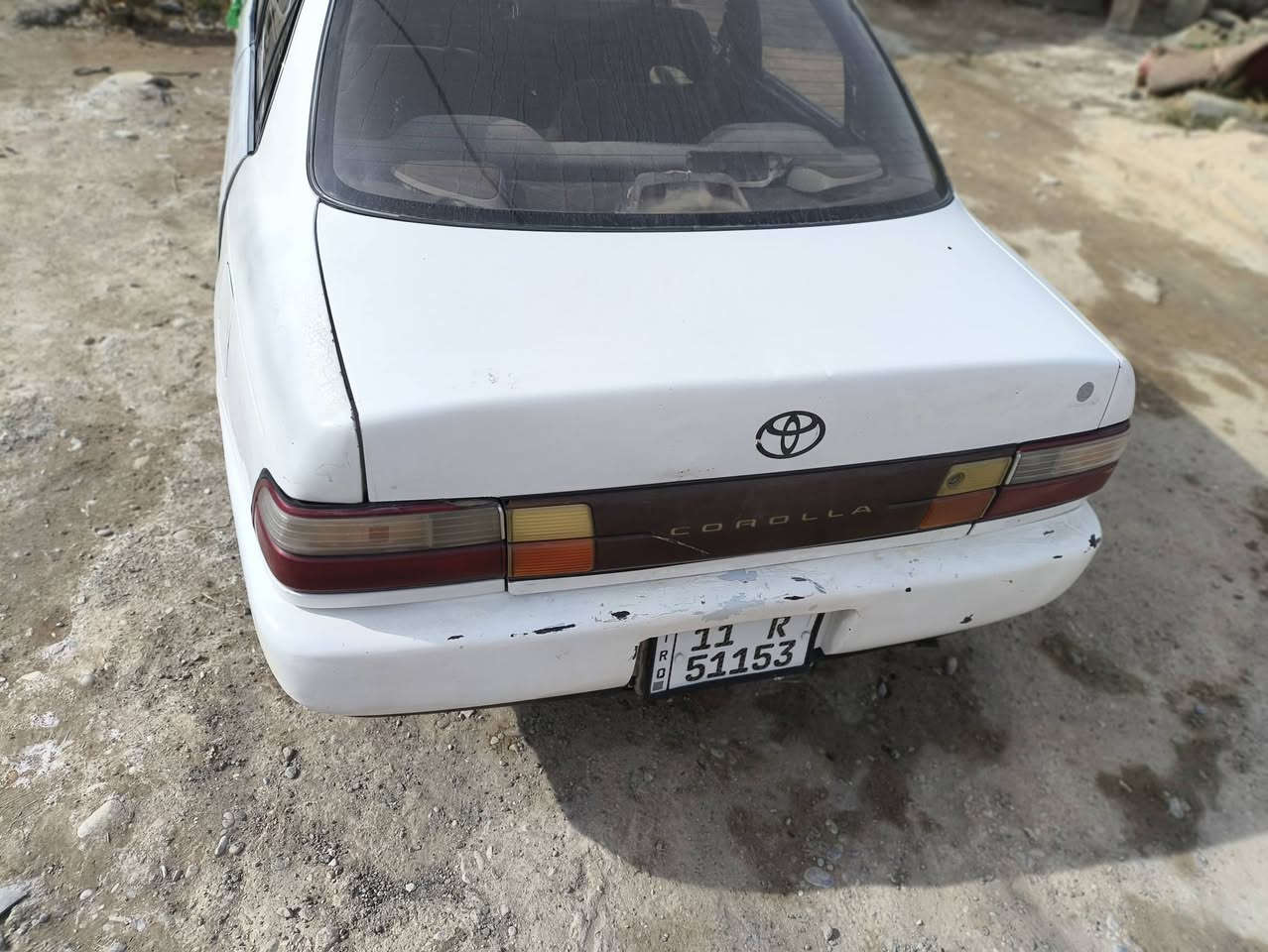 السلام عليكم اخوان : ⚜️⚜️
* تويوتا كورلا محور للبيع موديل  94 *

السياره  /  مشىروع وطني /

* السعر 45وبيها مجال 

*  

* كهربائيات كلها شغالة  سنتر لوك تفتيح تقفيل جنطة على الريمونت 

* بس صبغ عوزها  فقط  بيها جاملغ بدون دواخل 

* دواخل نضيفه ( السياره عوزها فقط صبغ خارج )

رقم الهاتف ( ***********)

غير متواجد على الفيس اتصال فقط)

العنوان/ واسط_ نعمانية
