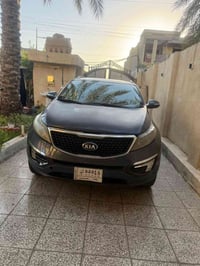 سبورتج 2016 للبيع كيا سبورتج 2016 محرك 2400 gdi لون نيلي رقم بغداد فتح...