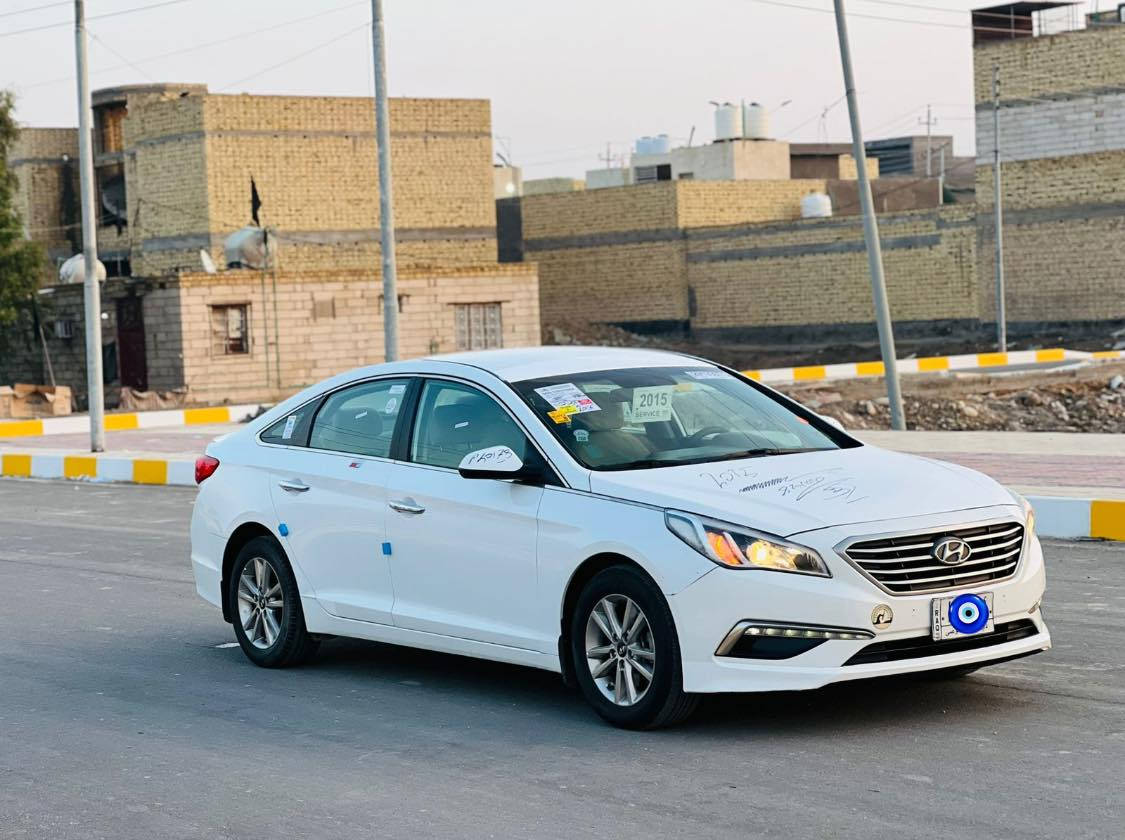 سلام عليكم سوناتا 2015 وارد امريكي بدون حادث بجم كبس كفاله ليبل واحد بيه رشات صبغ كد. اشبر سياره جديده بمعنه الكلمه سياره جاهزه مانقصه شي مكينه 2400 مامفتوحه وكير خير من الله كفاله مواصفات اشاير بل مري تحكمات ستيرن شاشه كبيره كامره +حساس داخل بيجي تبريد تدفئه شغاله باقي مواصفات معروفه سنويه 2028 رقم ذي قار تحويل ثاني يوم سياره احله من الصور مكاني ناصريه جبايش *********** 
شراي يتصل ويدلل سعر 115بيه مجال بسيط سياره (جديده مال جناي )
