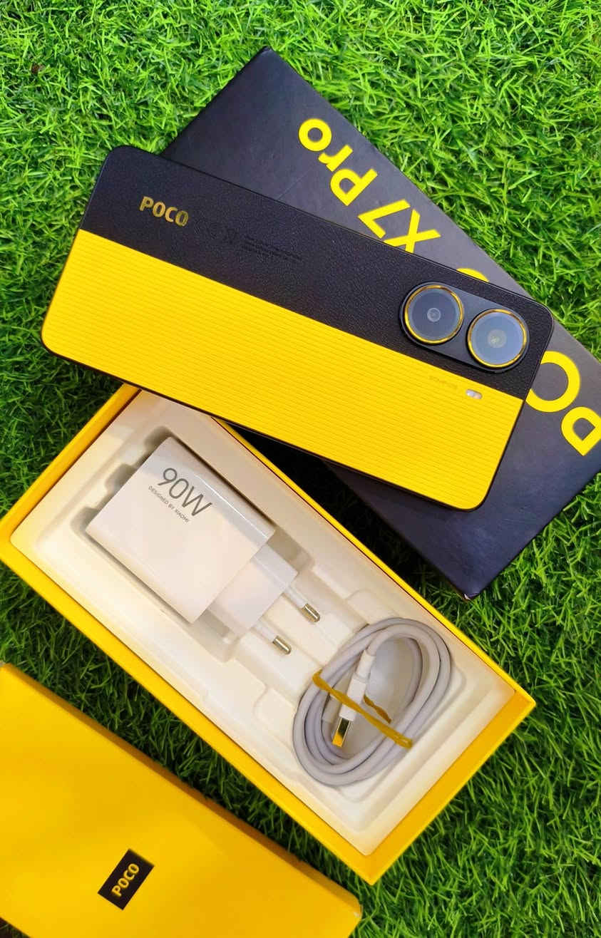 POCO X7 Pro 512GB 12GB Ram
قطعة نظيفه جدا كامل ملحقات مكفول من كلشي مكاني نجف وتوصيل موجود السعر ٣٩٠ الف


**إذا كنت صاحب هذا الإعلان وتريد حذفه لأي سبب، رجاءا أرسل رسالة إلى الدعم الفني**
