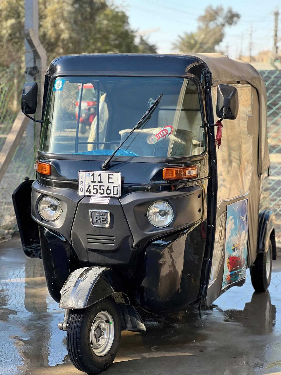 السلام عليكم تكتك موديل 2022 بيهه ضربه جوه لغد بيه شغلت قليلة مكان بغداد الزعفرانية السعر 9 وبيهه مجال 
الرقم ***********
