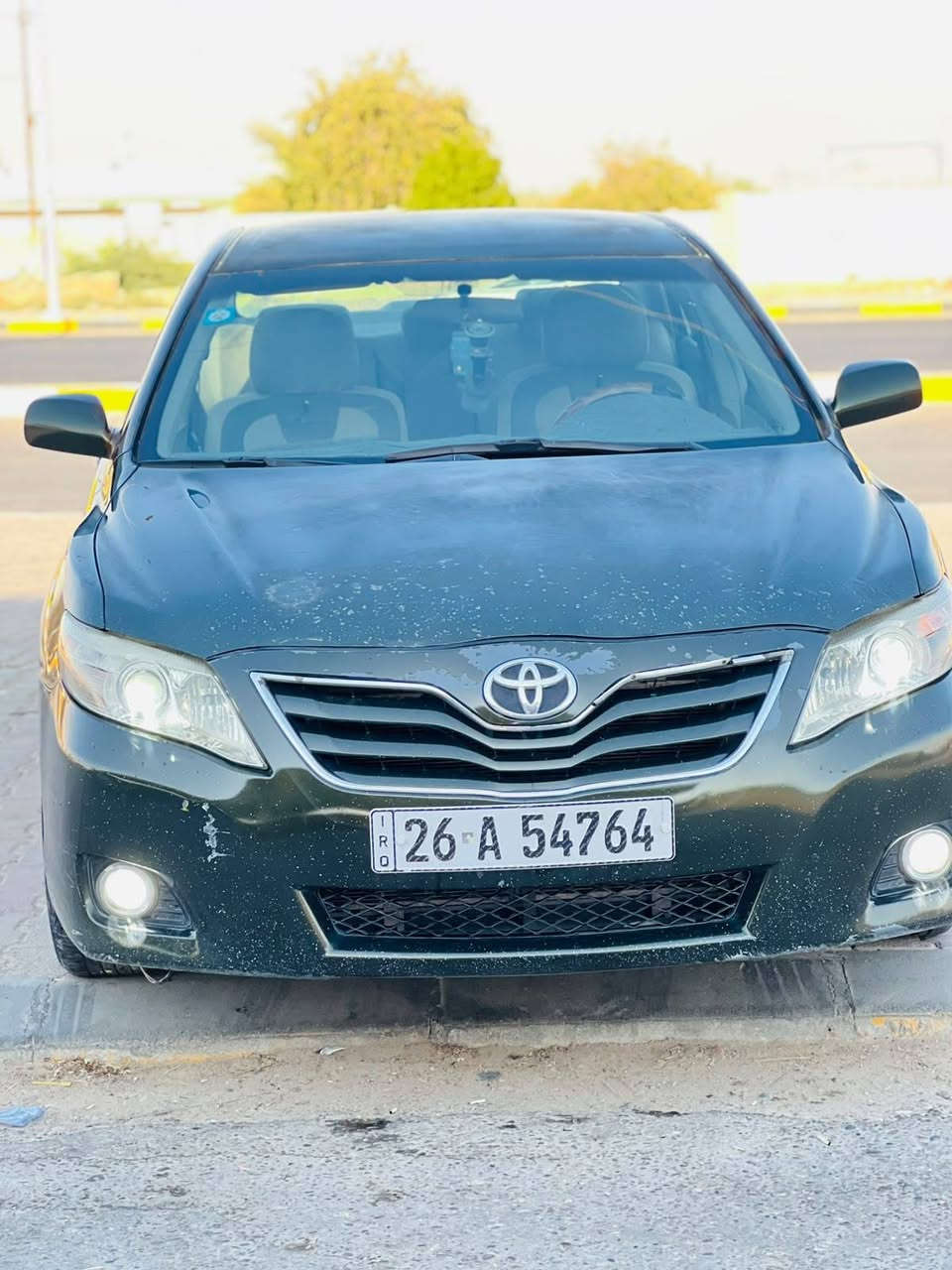 سلام عليكم مكلف بلنشر
كامري موديل 2011 
السعر105 وبية مجال 
بية قطة وحده صبغ الباقي مكفول محرك 2500 كير شرط سياره جاهزة من كلشي تخم تايرات جدد ويل بلادي منظومة زنون
مكان السيارة صلاح الدين بيجي الاتصال
 على الرقم ***********
